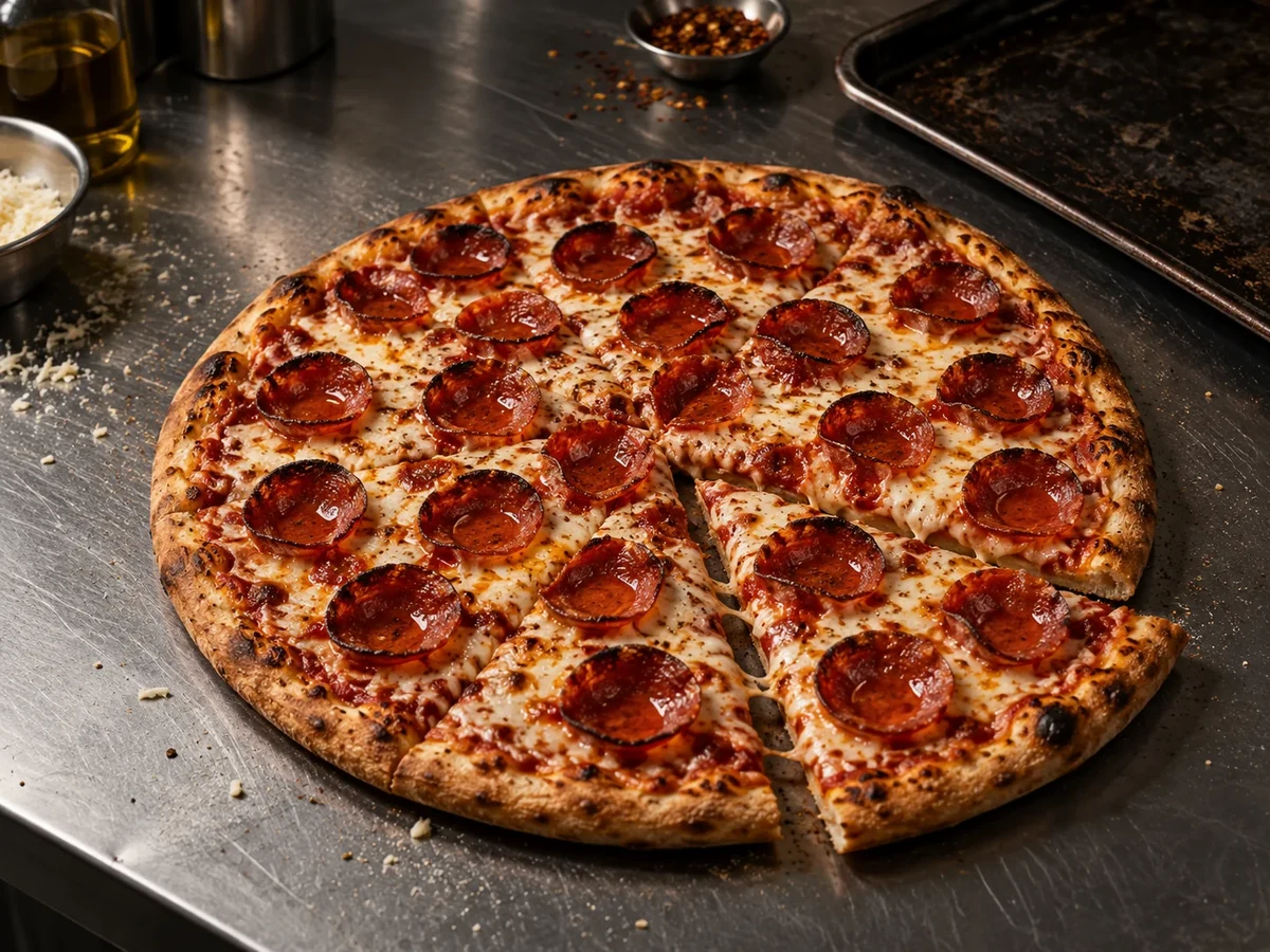 Pepperoni Pizza (American Style)